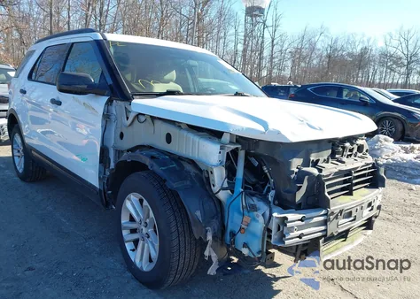 2017 Ford Explorer from USA, damaged, VIN 1FM5K8B81HGE26697